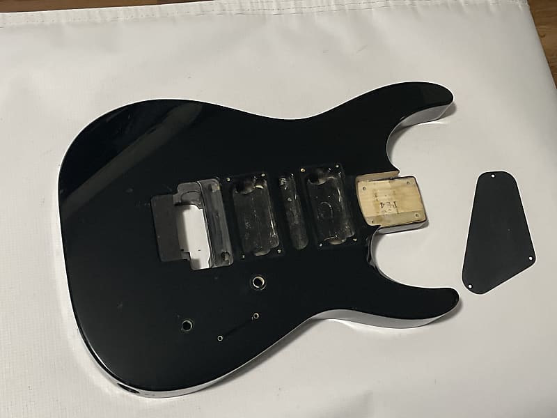 1990's Japan Jackson Performer PS-4 Black Guitar Body Floyd Ready image 1