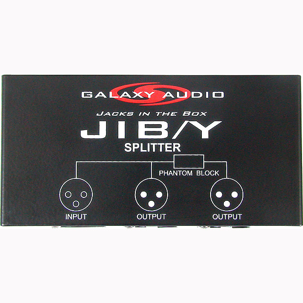 Galaxy Audio JIB/Y Jacks in the Box XLR Splitter image 1