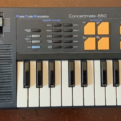 Realistic Concertmate-650 AKA Casio SK-5 Sampling Keyboard