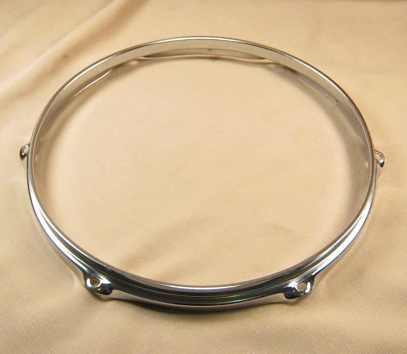 Tama Rockstar DX 12 inch 6 Hole Chrome Tom Drum Hoop Rim
