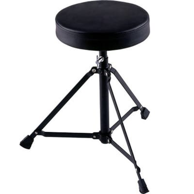 New Ludwig L247TH Lightweight Drum Throne with Padded Seat, Adjustable Height