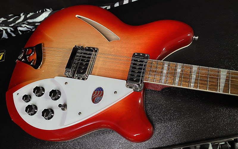 New Rickenbacker 360/12 Fireglo 7.7lbs- Authorized Dealer- In Stock Ready to Ship- Hard to Find!!!! G01733 image 1