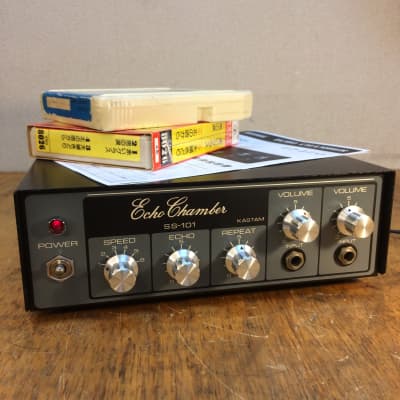 1980 kastam SS-101 Echo Chamber with copy of manual and 2 tapes