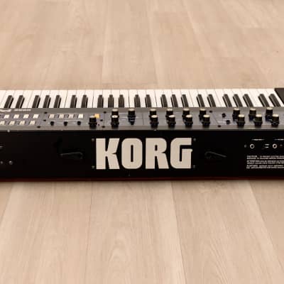 Korg PolySix Vintage Analog Synthesizer Serviced w/ Case image 10