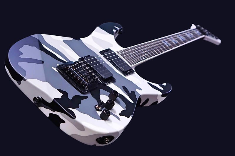 ESP Jeff Hanemann 2021 Urban Camo | Reverb