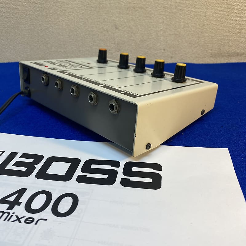 1981 Roland Boss KM-400 mini mixer with copy of manual | Reverb