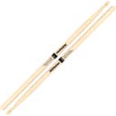 Promark RBH565AW Rebound 5A .565 Hickory Tear Drop Drum Sticks with Wood Tips