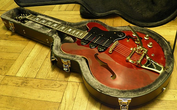 Epiphone Riviera Custom Shop Limited Ed P93 Wine Red w/ Hard