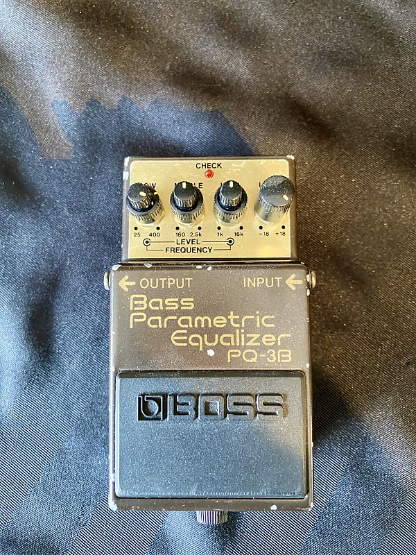 Boss PQ-3B Bass Parametric Equalizer (Silver Label) 1991 - 1995