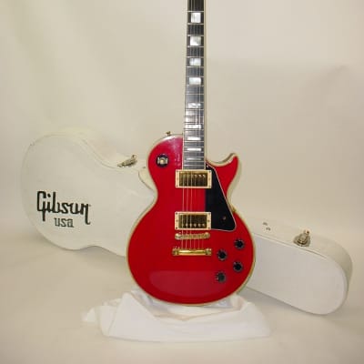 Vintage 1990 Gibson Les Paul Custom Electric Guitar w/ Case image 1