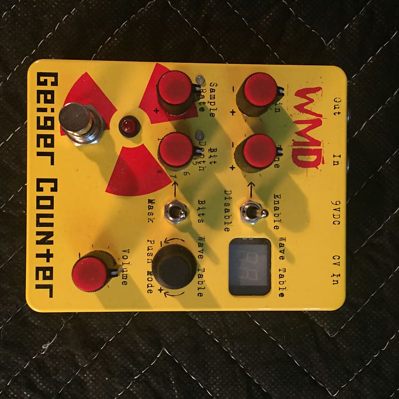 WMD Geiger Counter Digital Destruction Guitar Pedal