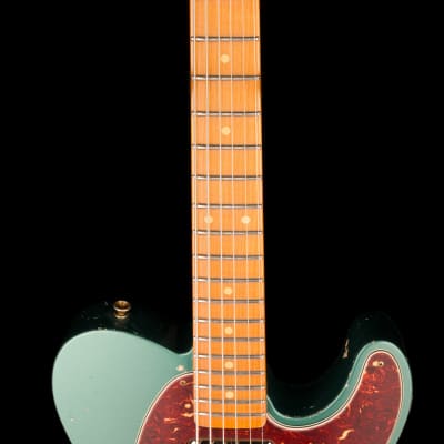 Fender Custom Shop Masterbuilt Dennis Galuszka Subsonic Telecaster Journeyman Relic Sherwood Green Metallic image 11