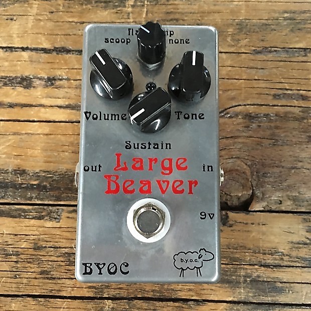 Byoc Large beaver Rams head muff fuzz | Reverb Sweden