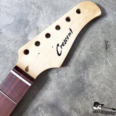 Crescent 2 pc. Maple / Rosewood S-Style Neck #2 (1990s Natural) for sale