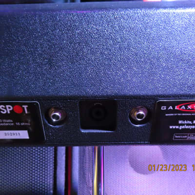 2-Galaxy Audio Hot Spot Personal Monitors 1990's - Black image 2