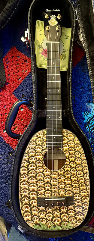 Graziano Custom Graziano Pineapple Tenor Ukulele 2022 - Gloss | Reverb