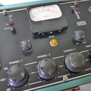 Very Early  1950 Gates Dynamote  Tube Microphone Pre Amplifier from RCA NYC Studio image 8