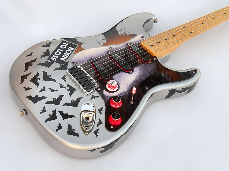 Fender Billy Corgan Smashing Pumpkins Bat Stratocaster image 1