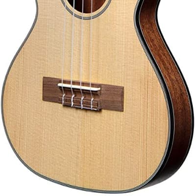 Kala KA-SSTU-T Tenor Travel Ukulele Solid Spruce Top image 8