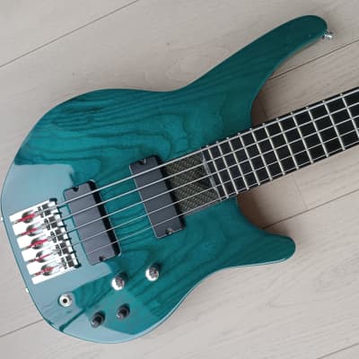 Status Graphite S1 Deluxe, 2004, Teal Muse-Chris Wolstenholme for sale