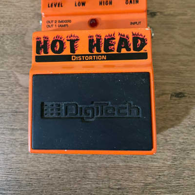 DigiTech Hot Head Distortion 2010s - Red for sale
