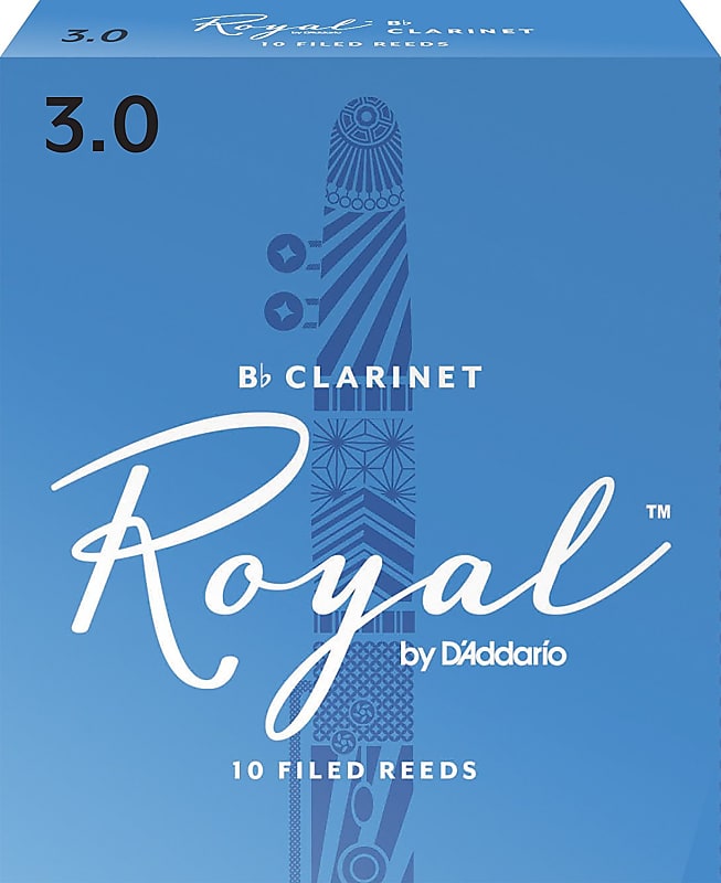 Rico Royal Clarinet Reeds Box of 10 3.5 image 1