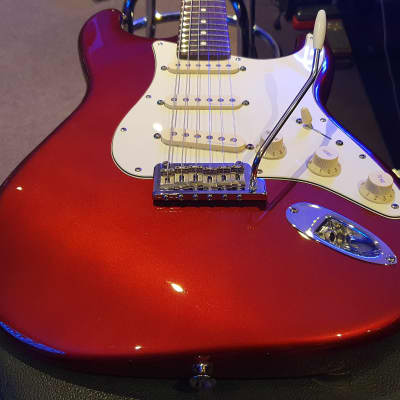 2008 Fender American Standard Stratocaster MINT Mystic Red USA Strat! Noiseless Pickups! Time Capsule Guitar! image 6