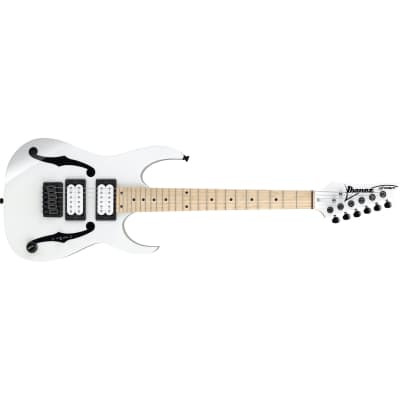 Ibanez PGMM31WH Paul Gilbert Signature Guitar (22.2" scale) - White image 2
