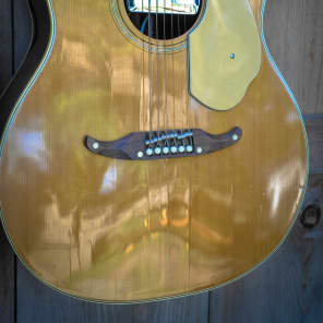 1969/1970 Fender Palomino  "Johnny Cash" Broomstick w/ Ultra Rare Factory Soundhole Pickup image 6