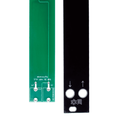 Synthrotek Ribbon Controller Touch Interface PCB/Panel, 3U 4HP