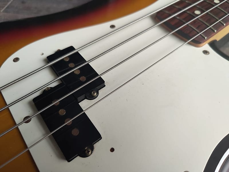 1993 Squier (by Fender Japan) Silver Series Precision Bass | Reverb