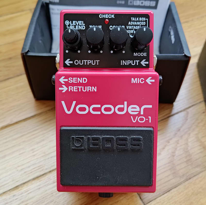 Boss VO-1 Vocoder 2016 - Present - Red