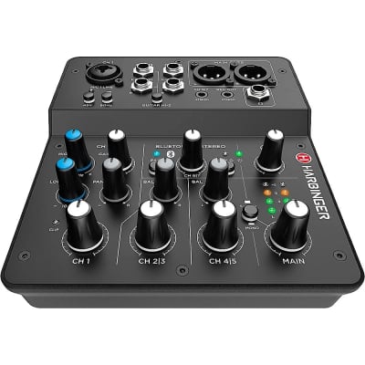 Harbinger LX12 12-Channel Mixer with Bluetooth®, FX and USB