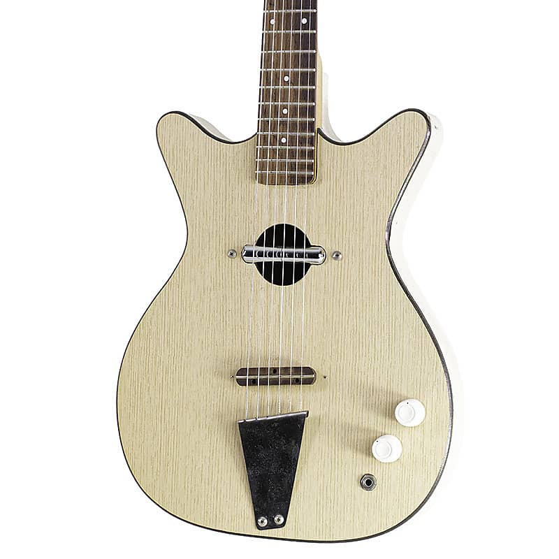 Vintage 1960's Danelectro Convertible Single Pickup Blonde image 1