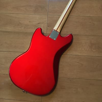 Fujigen FGN JMG6R Mustang Made in Japan Candy Apple Red | Reverb