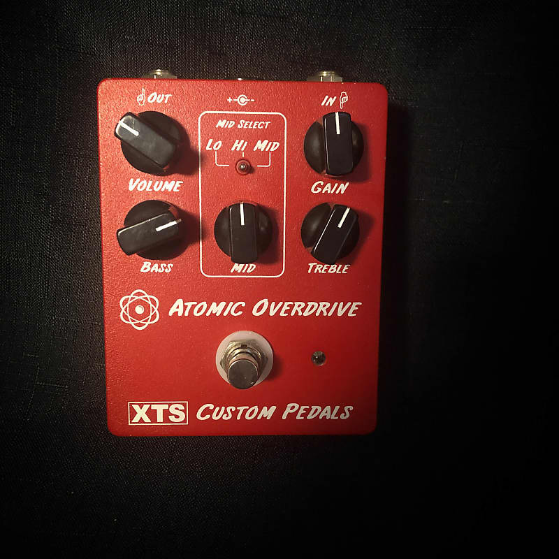 Used XTS Atomic Overdrive Pedal 062121 image 1