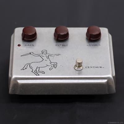 Klon Centaur Silver (Long Tail Horsie) #S160 | Reverb