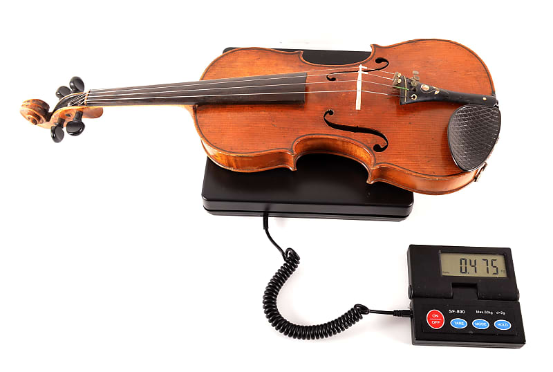 Vintage Bohemian 4/4 Violin - No Label + Original Hard Case