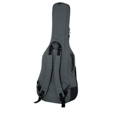 Gator Cases GT-ACOUSTIC-GRY Transit Acoustic Guitar Bag - Light Grey - Open Box image 7