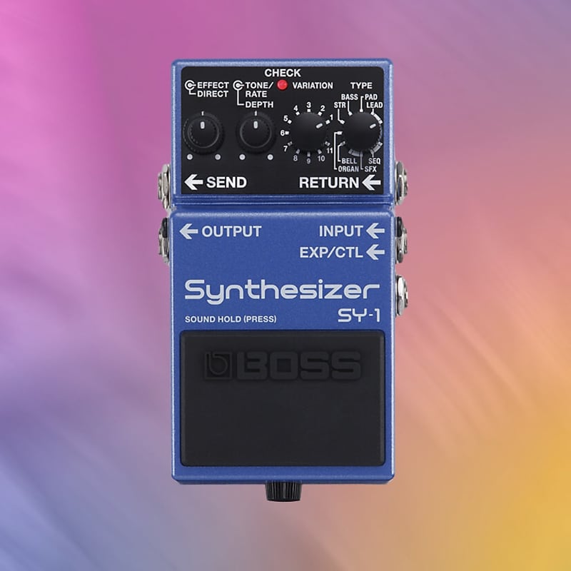 Boss SY-1 Synthesizer | Reverb