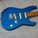 Charvel Pro-Mod DK22 SSS 2PT CM guitar in electric blue