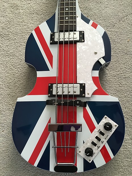Union jack sale bass guitar