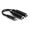 Hosa Headphone Y Cable 1/8" Stereo Male to 2 1/4" Stereo Female