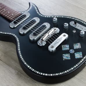 最新作の A22SU Zemaitis 3S Rosewood Black Guitar Electric Diamond BP ギター