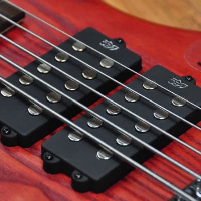 Warwick Rockbass Corvette $$ 5 Burgundy Red image 7