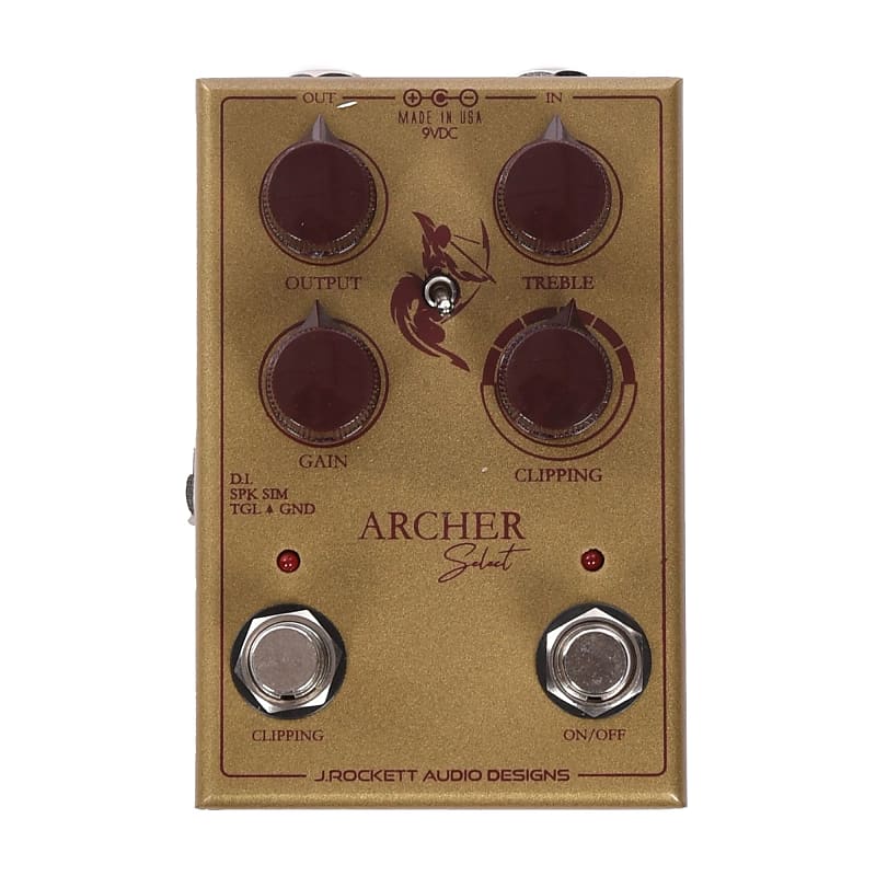J. Rockett Audio Designs Archer Select Boost/Overdrive Pedal