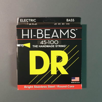 DR Strings MLR-45 Hi-Beams 45-100 Electric Bass Strings image 2