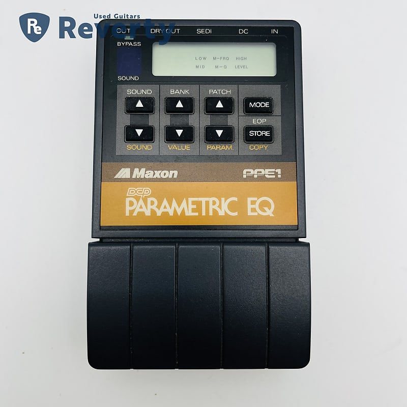 Maxon PPE1 Programmable Parametric EQ Equalizer 1980s