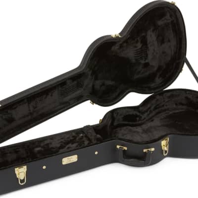 Fender Paramount PS-220E Solid Wood A/E Parlor Guitar, Aged Cognac Burst w/ Case image 5