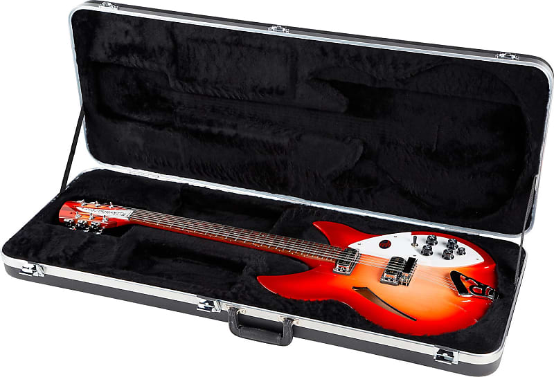 Rickenbacker Model 330 12-String Semi-Hollow Electric Guitar, Fireglo